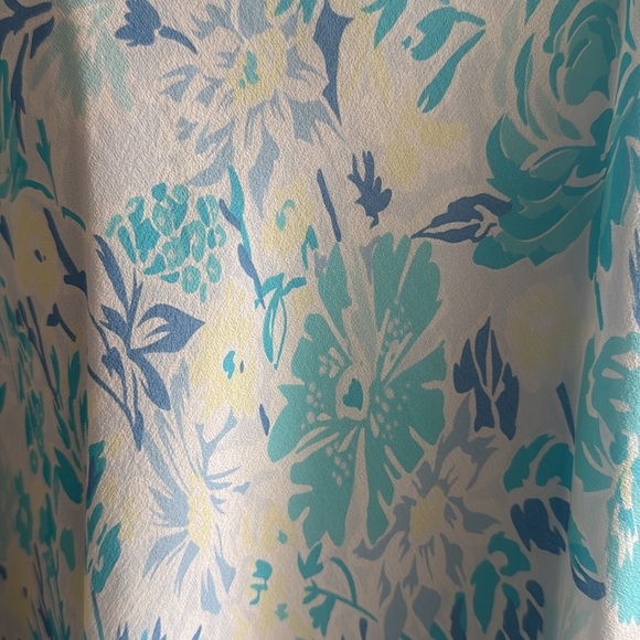 Ann Taylor floral dress sleeveless strap dress - Picture 7 of 9